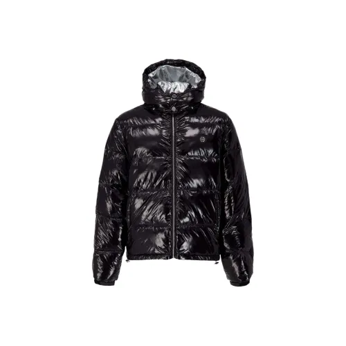 PHILIPP PLEIN Черный Мужской Пуховик