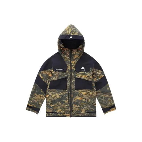 Burton Aizawa Vanguard Gore Куртки Пальто Унисекс Армейский зеленый