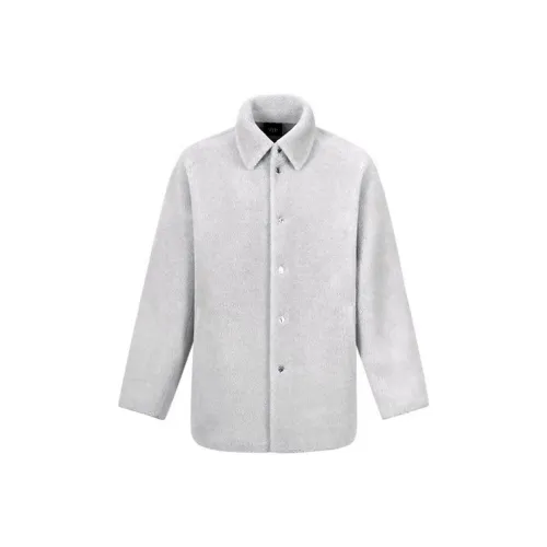 YLDP Вельвет Feel Куртка Унисекс Легкий Серый