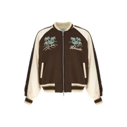 RHUDE Коричневый Мужские Куртки