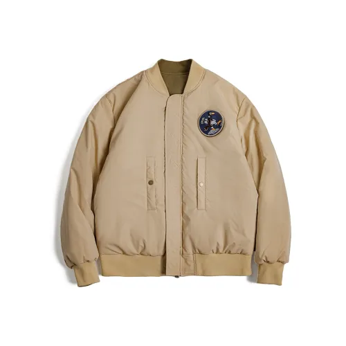 MADEN Стороны A Армейский зеленый / Стороны B Хаки Мужские пуховики