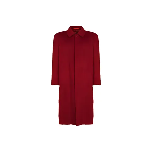 MARTINE ROSE Red Men's Coat MARTINE ROSE Красный Мужской Пальто
