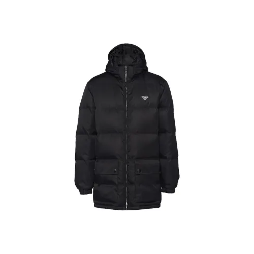 PRADA Черный мужской пуховик