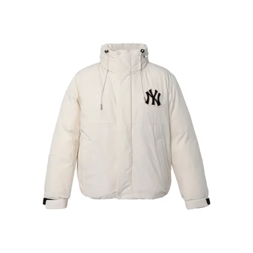 Mlb Base Logo Basic Series Пуховик Короткий Мужской Белый