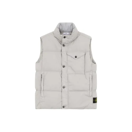 Stone Island Серый Мужской Жилеты