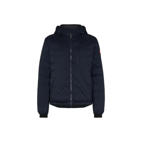 Canada Goose Lodge Series Пуховик Мужской Морской Синий