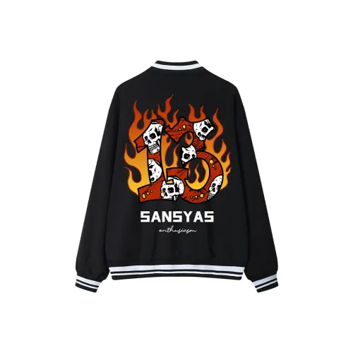 SANSYAS Унисекс Бейсбольные Джерси