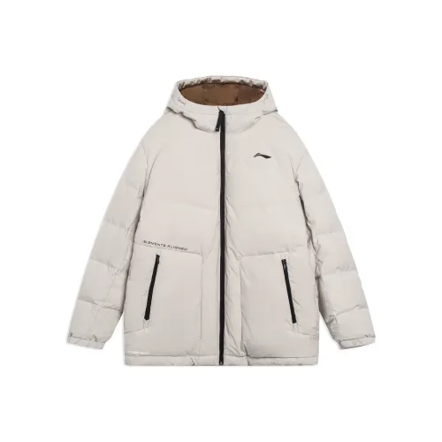 LINING Fitness Series Пуховик Мужской Беллфлауэр Серый