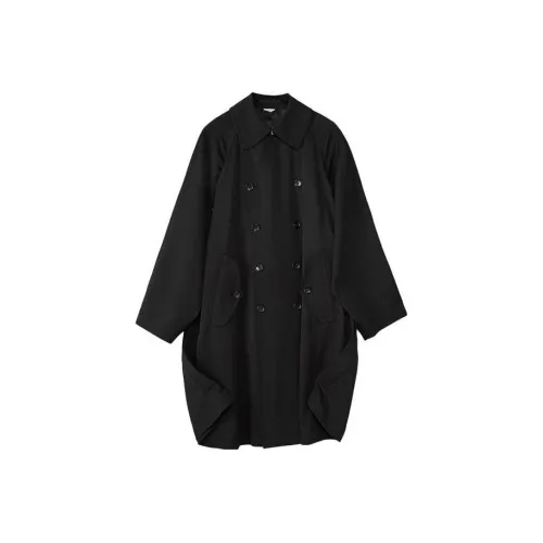 COMME DES GARCONS SHIRT Черное мужское пальто