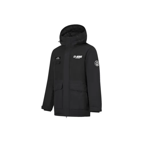 LINING Fondue Down Series Пуховик Мужской Черный