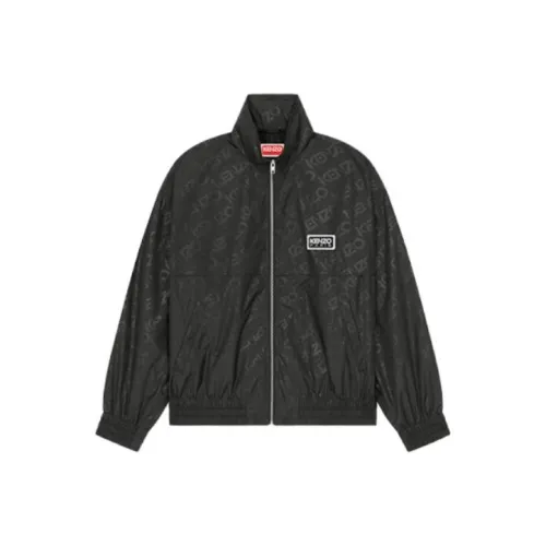 KENZO Мужские черные куртки