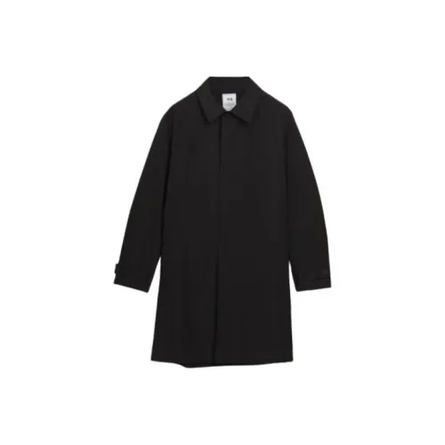 Y 3 Черное Мужское Пальто