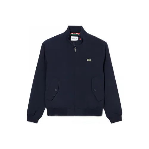 LACOSTE Темно-синие мужские куртки
