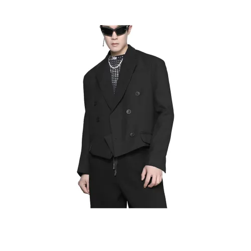 RAYSHOW Бизнес-костюм мужской черный