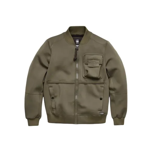 STAR RAW Зеленый Коричневый Мужская Куртка