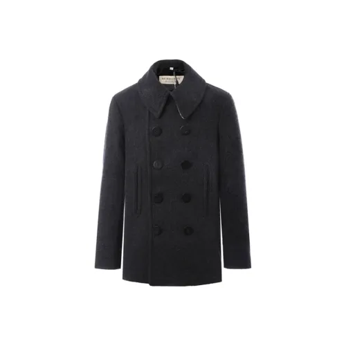 Burberry FW23 Пальто Мужское Темно-Серый