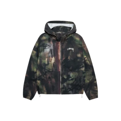 Stussy Праздничная Черная Унисекс Куртка