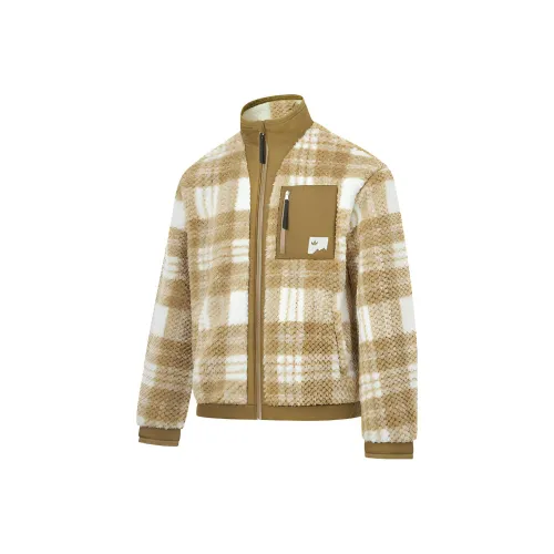 LINING Семена Кетон Умбра Экрю Клетчатый Мужские Куртки