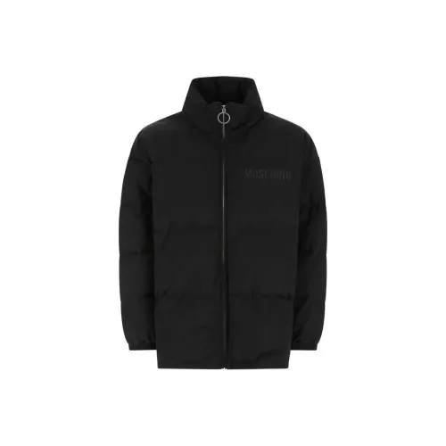 MOSCHINO Хлопковый пуховик Мужской Черный
