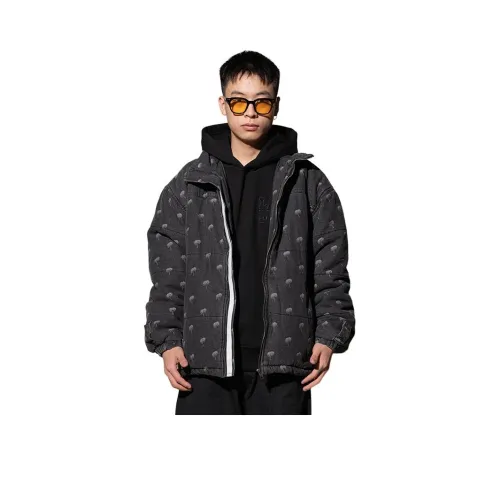 LOAD MIND Хлопковый пуховик Унисекс Черный