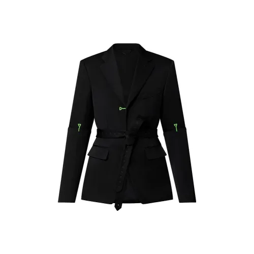 LOUIS VUITTON Новые ежеквартальные продукты LV Черное мужское пальто