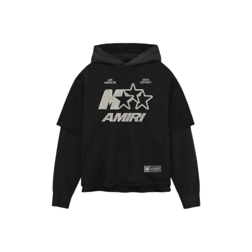 AMIRI Early Spring Collection SS25 Толстовка Мужской Черный