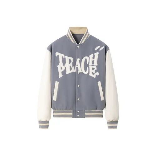 Teach Peace Бейсбольная куртка Унисекс
