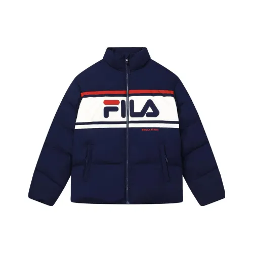 FILA Down Jacket Unisex Темно-Тихий Синий