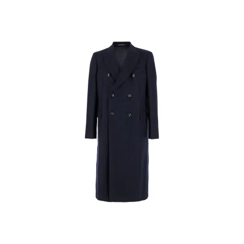 EMPORIO ARMANI Синий Мужской Пальто