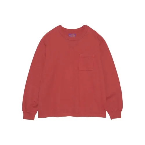 THE NORTH FACE PURPLE LABEL SS25 T-Shirt Унисекс Темно-красный