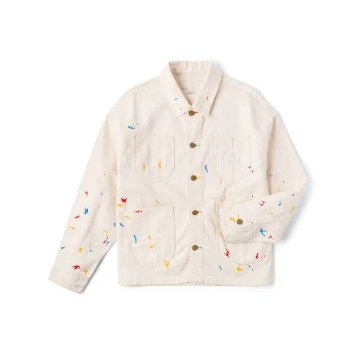 Lee Сливочный Унисекс Куртки