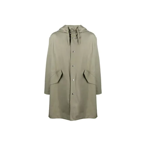JIL SANDER Зеленое Мужское Пальто