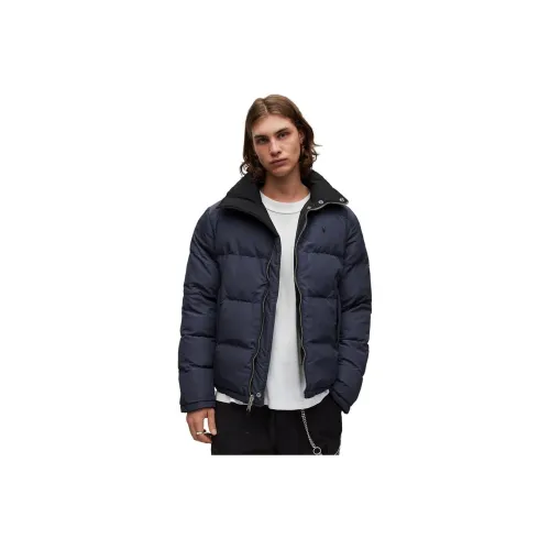 ALLSAINTS Черный/Command Синий Мужские пуховики