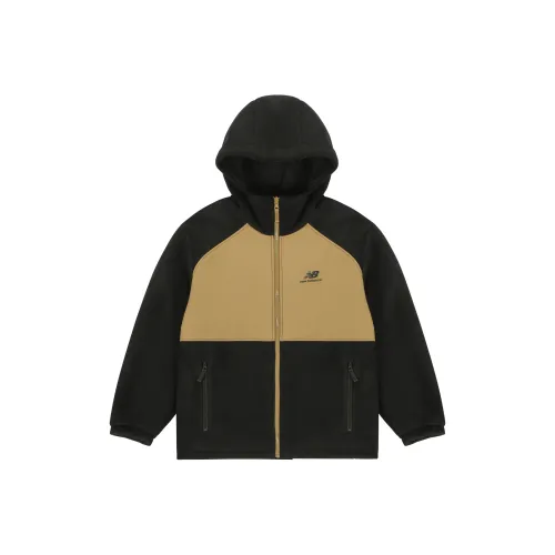 New Balance совместная брендированная куртка весна-осень зима унисекс черная