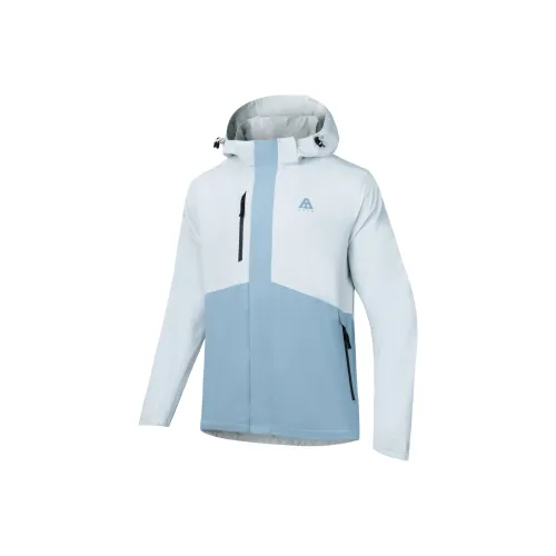 Anta Поход Ветровка Мужская Серый Синий