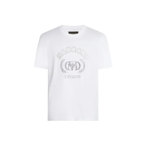 MANGANO Белая Мужская T-Рубашка