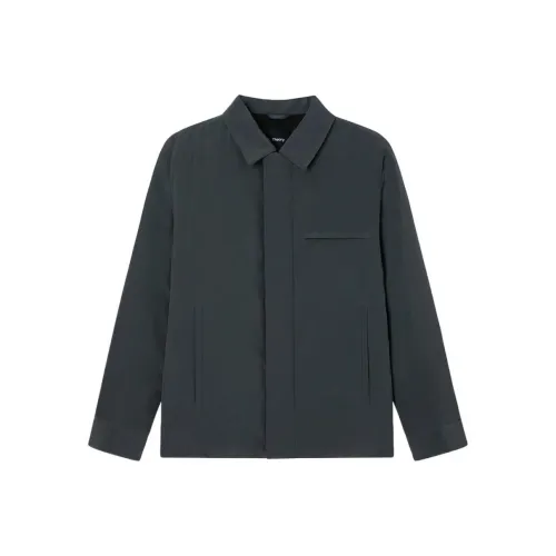 THEORY Черный Rod Цвет Мужские Пуховики