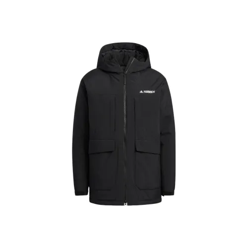 adidas Terrex Пуховик Унисекс Черный