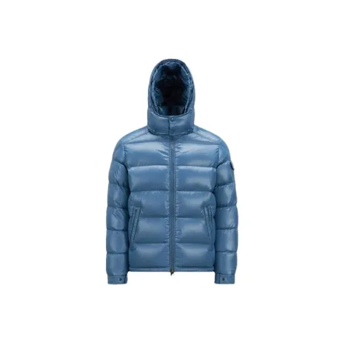 Moncler Пуховик Зимний Мужской Синий
