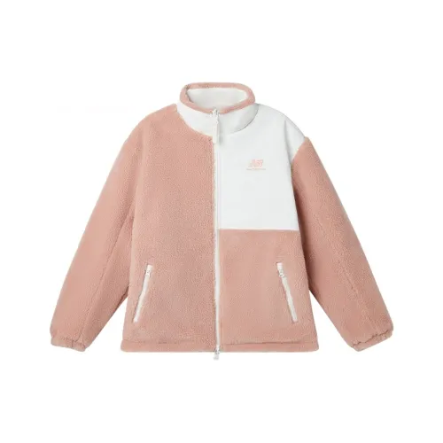 New Balance Розовый Унисекс Бархатные куртки
