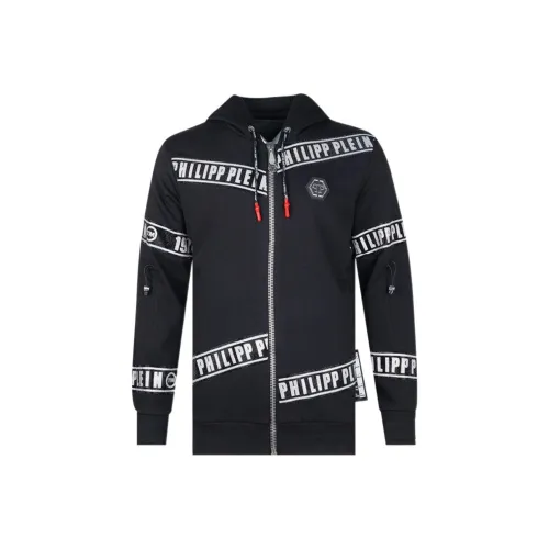 PHILIPP PLEIN Мужские черные куртки