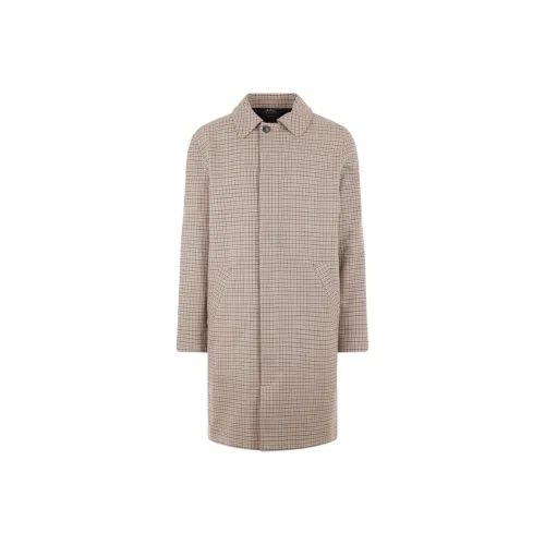 A.P.C. Joint Paragraph Светлый Умбра Мужское Пальто
