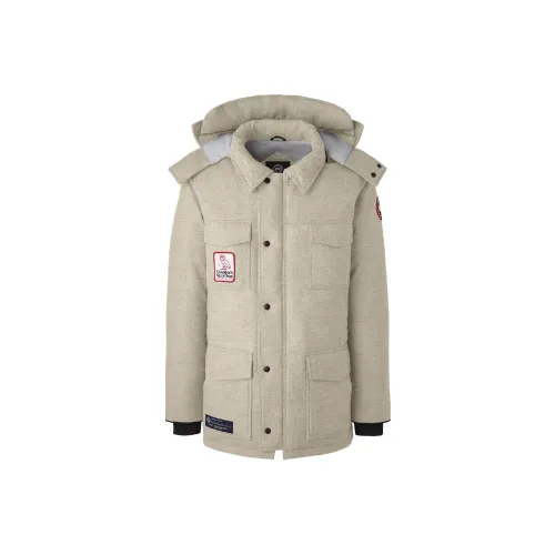 Canada Goose Серое Унисекс Пальто