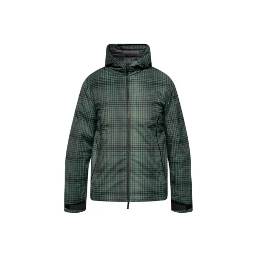 EMPORIO ARMANI FW24 Куртки и Пальто Мужской Зеленый