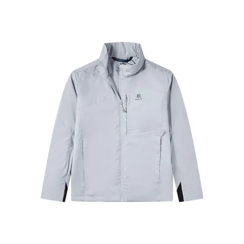 KAILAS Хлопковый пуховик Мужской Серебристо-серый