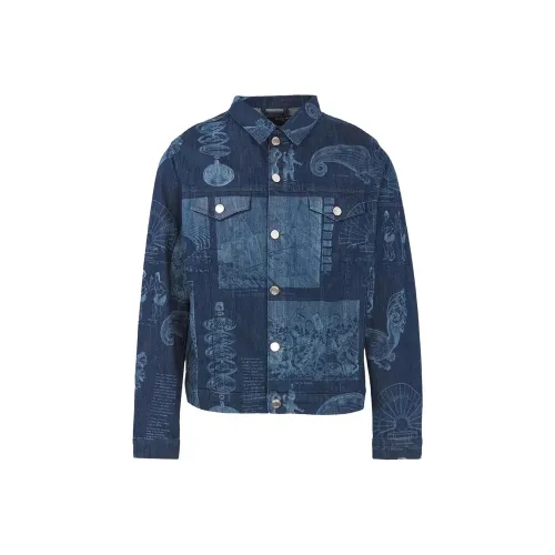 Études Синий Мужской Джинсовые Куртки