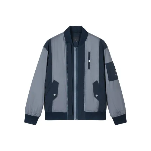 DAVID NAMAN Темно-синий Синий Мужской Пух