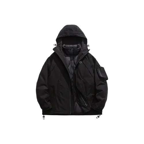 MEIPIN TANG Пуховик Пальто Унисекс