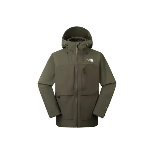 The North Face Ranger Поход Водонепроницаемый Ветрозащитный Термический Водоотталкивающий Ветровка Мужской Зеленый