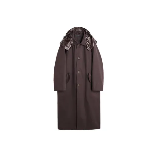 OUR LEGACY Пальто Мужское Темно-Коричневый